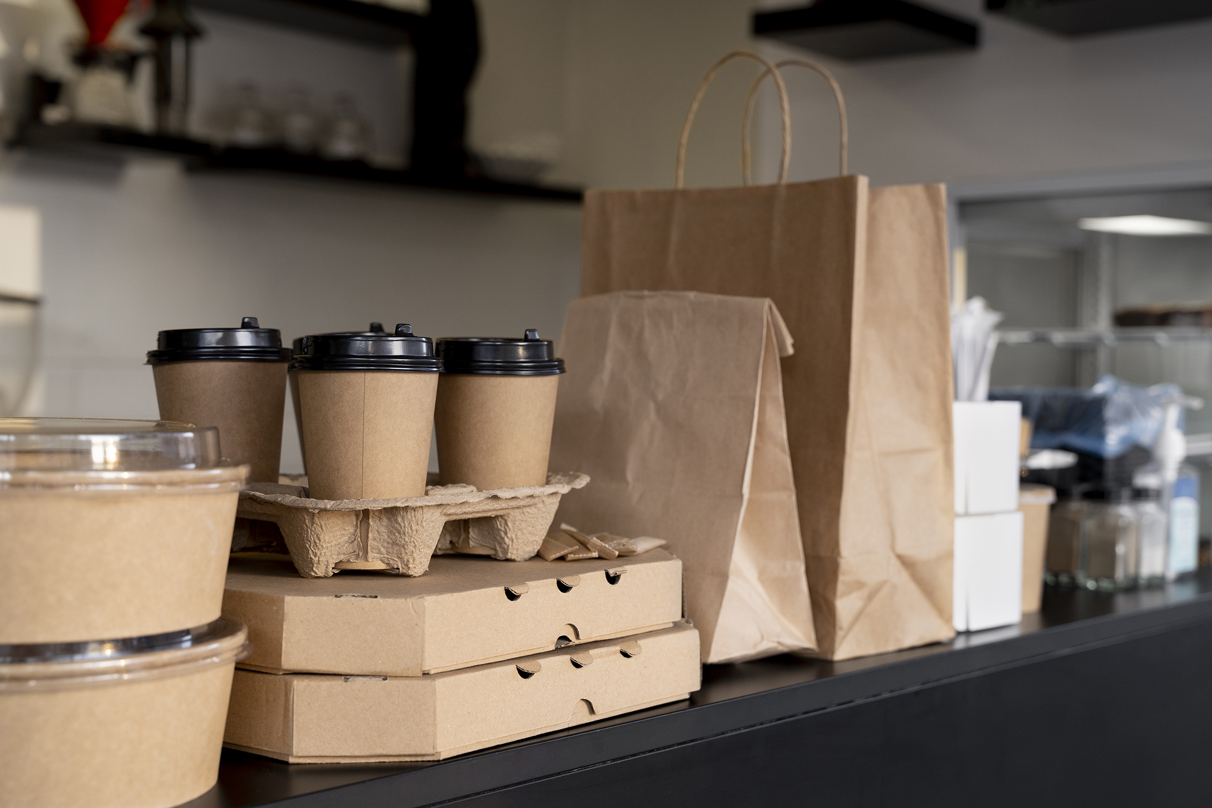 Packaging food
